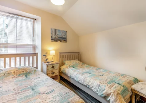 Bedroom #2 at Seacove, Saundersfoot
