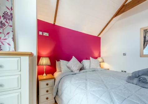 Bedroom #1 at Seaglass, Little Haven