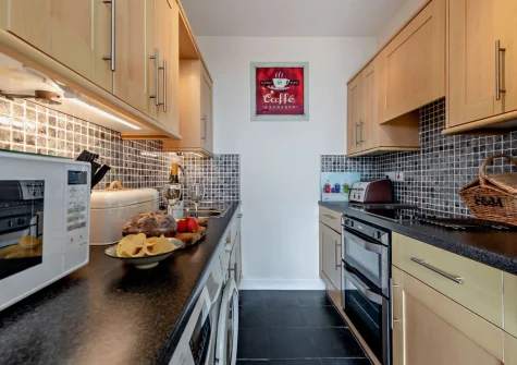 The kitchen at Seashells, Saundersfoot