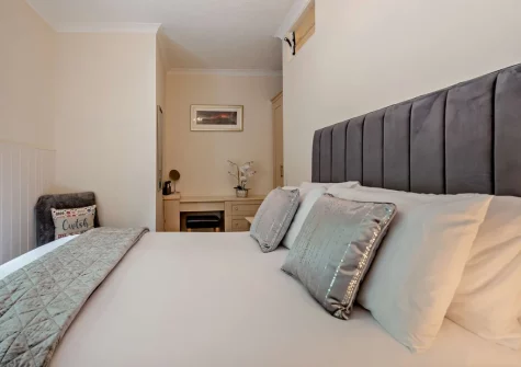 Bedroom #1 at Seashells, Saundersfoot