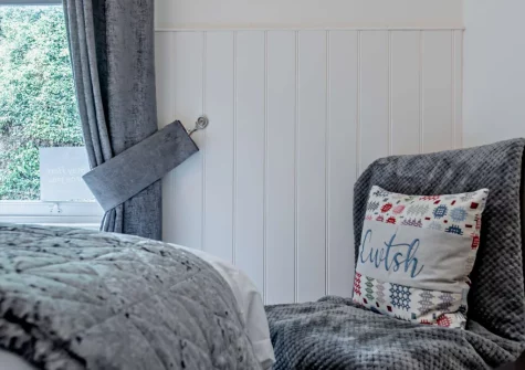 Bedroom #1 at Seashells, Saundersfoot