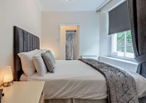 Bedroom #1 at Seashells, Saundersfoot