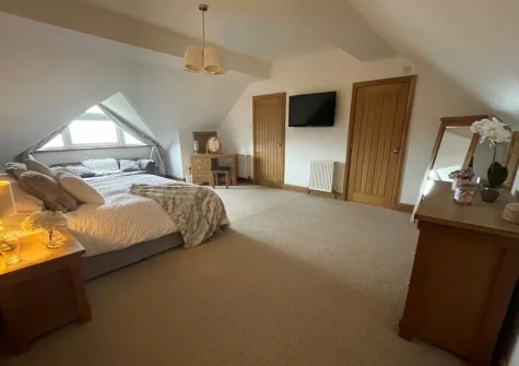 Bedroom #1 at Seren y Mor, Freshwater East