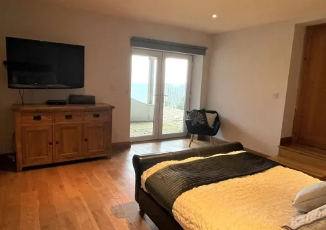Bedroom #2 at Seren y Mor, Freshwater East