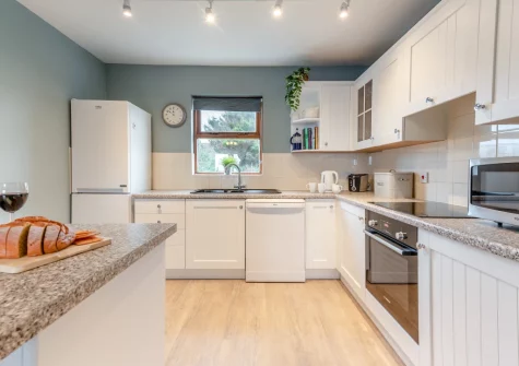 The kitchen at Shore Break, Broad Haven