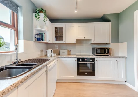 The kitchen at Shore Break, Broad Haven