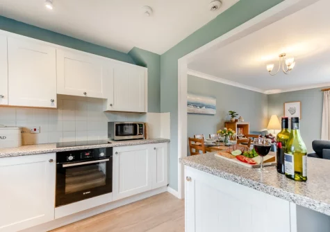 The kitchen at Shore Break, Broad Haven