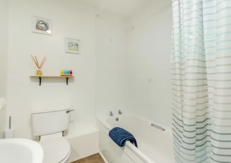 The bathroom at Shore Break, Broad Haven