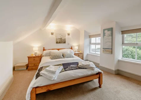 Bedroom #1 at Siop Newydd, Llanengan