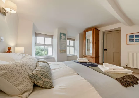 Bedroom #1 at Siop Newydd, Llanengan