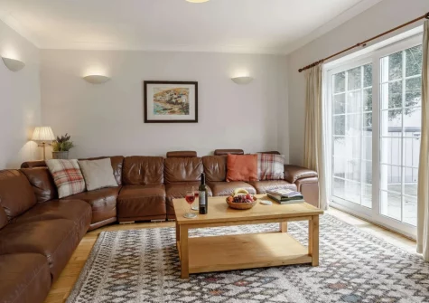 The living room at Skerry Back, Saundersfoot