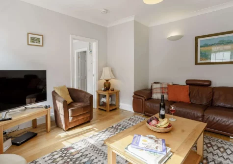 The living room at Skerry Back, Saundersfoot