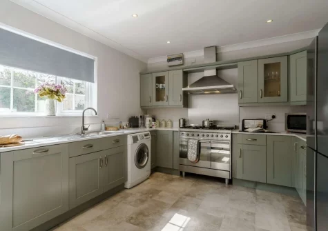 The kitchen at Skerry Back, Saundersfoot