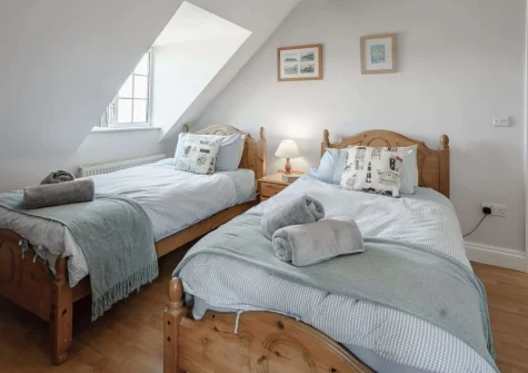Bedroom #2 at Skerry Back, Saundersfoot