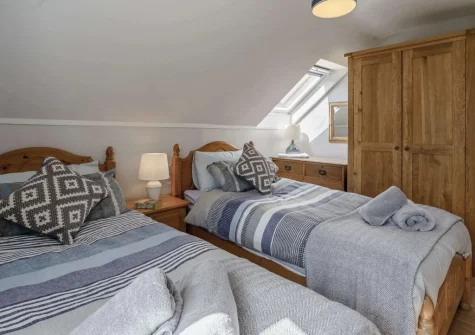 Bedroom #3 at Skerry Back, Saundersfoot