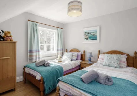 Bedroom #4 at Skerry Back, Saundersfoot
