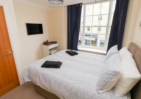 Bedroom #1 at Skokholm Apartment, Tenby
