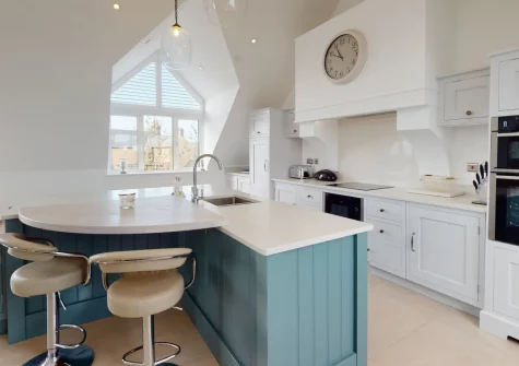 The kitchen at Skylark, Abersoch