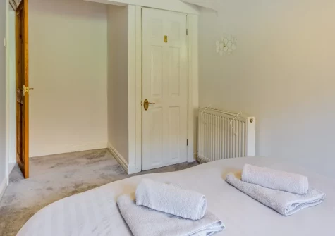 Bedroom #2 at Slate Trail Retreat, Cwm Penmachno