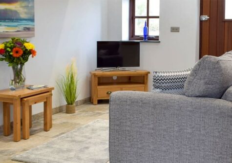 Snowdrop Cottage, Penfeidr Cottages, Glanrhyd is an immaculate one bedroom cottage on a farm with superb rural views. Beautifully furnished with modern kitchen & sun room for enjoying views in all seasons. Shared garden, parking, just 15 minutes from beaches.