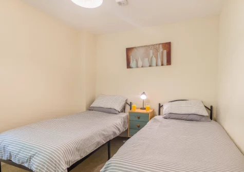 Bedroom #2 at Sounds of the Brook, Llanelltyd