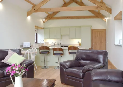 The living, dining area & kitchen at Southlands Barn, Saundersfoot