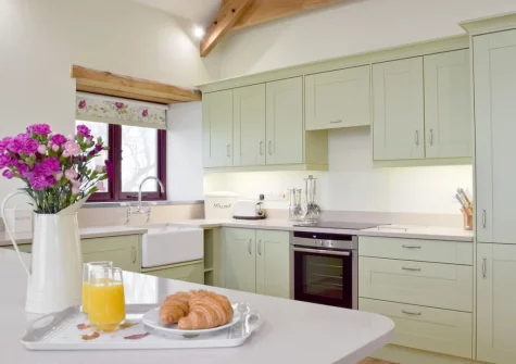 The kitchen at Southlands Barn, Saundersfoot