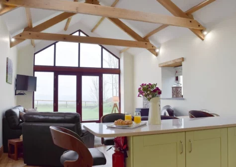 The kitchen at Southlands Barn, Saundersfoot