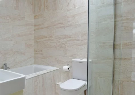 The bathroom at Southlands Barn, Saundersfoot