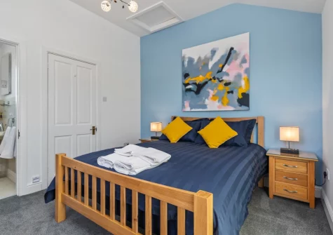 Bedroom #1 at Southwood Cottage, Newgale
