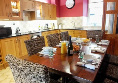 The kitchen & dining area at Sparta Cottage, Tenby
