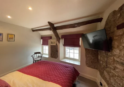 Bedroom #1 at Sparta Cottage, Tenby