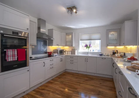 The kitchen at Spring Meadow, Saint Florence
