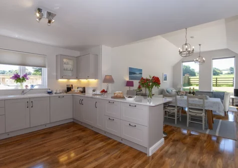 The kitchen at Spring Meadow, Saint Florence