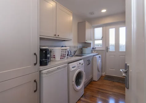 The utility room at Spring Meadow, Saint Florence