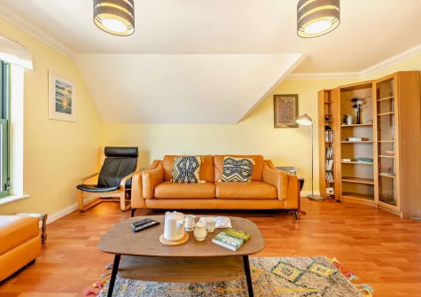 The living area at St Brides Bay Sea View, Broad Haven