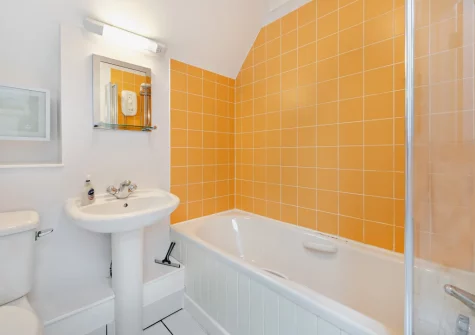 The bathroom at St Brides Bay Sea View, Broad Haven