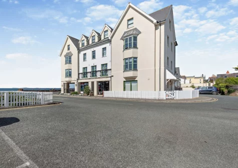 Guests staying at St Brides Bay Sea View can enjoy access to the communal garden at the side of the building