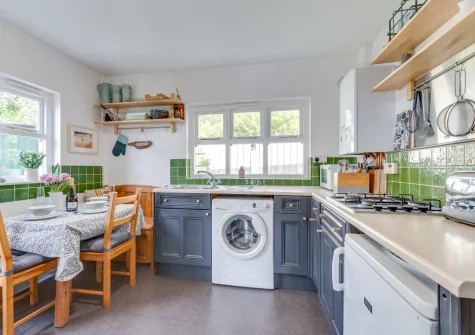 The kitchen & dining area at St. Brides Cottage, Saundersfoot