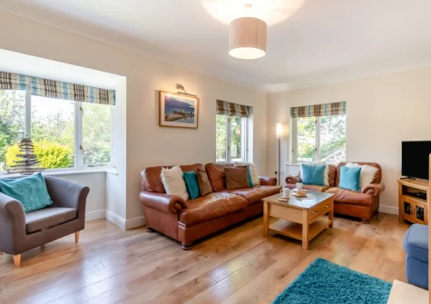 The living room at Stammers Retreat, Saundersfoot