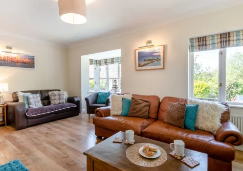 The living room at Stammers Retreat, Saundersfoot