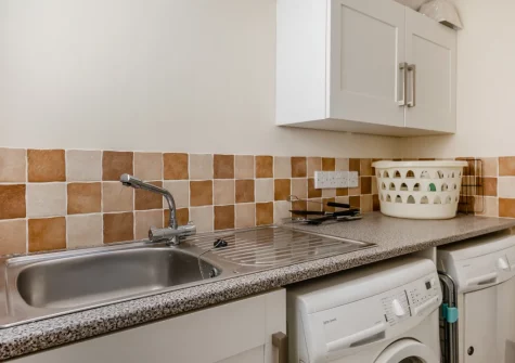 The utility toom at Stammers Retreat, Saundersfoot