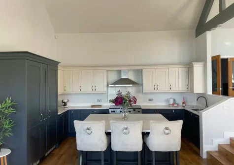 The kitchen at Stella Maris, Freshwater East