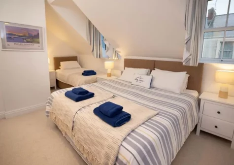 Bedroom #5 at Stella Maris, Tenby