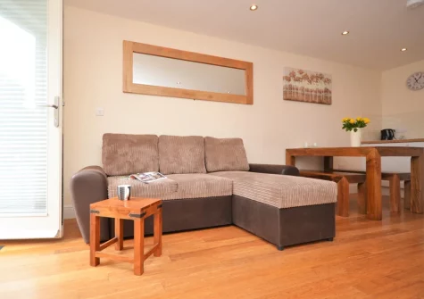 The living & dining area at Still Water, Llawhaden
