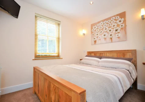 Bedroom #1 at Still Water, Llawhaden