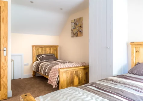 Bedroom #2 at Still Water, Llawhaden