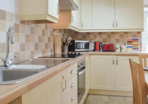 The kitchen at Stoneyford Cottage, Narberth