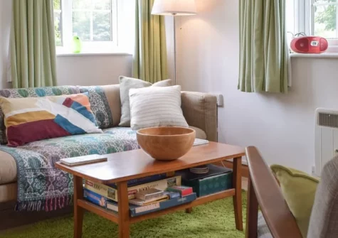 Stoneyford Cottage, Narberth is a welcoming two-bedroom retreat in rural Pembrokeshire, featuring a cosy woodburner, peaceful garden with outdoor seating, and easy access to medieval castles, family attractions and the stunning Pembrokeshire coast.
