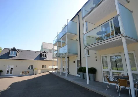Outside Storm Petrel Apartment, Saundersfoot